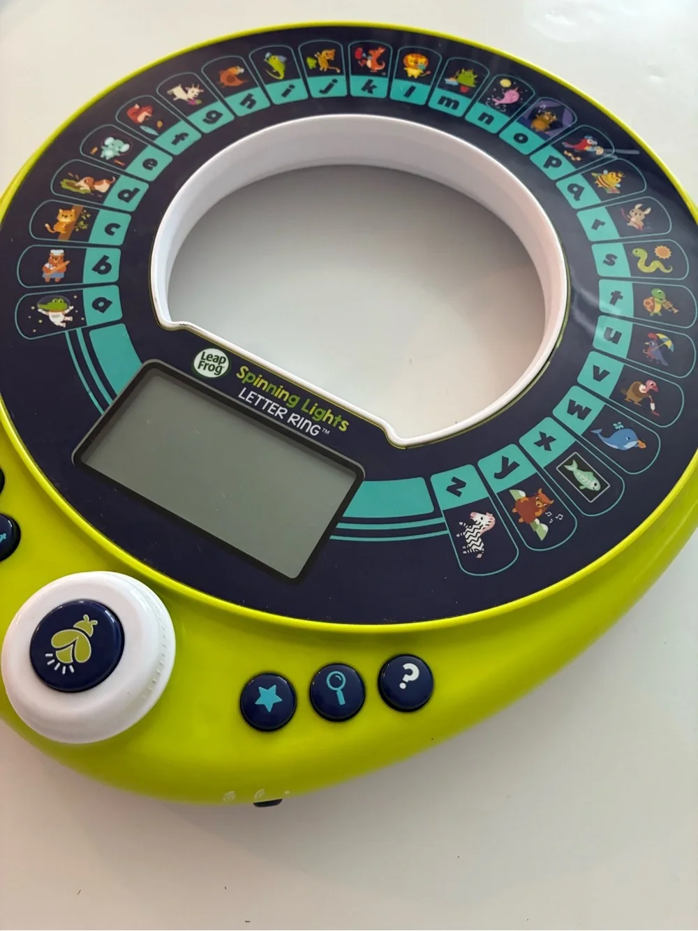 LeapFrog Spinning Lights Letter Ring - Green